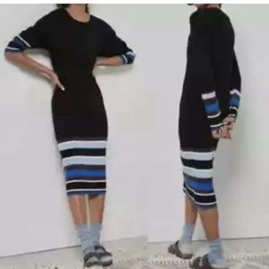 Anthropologie Saturday Sunday Parvati sweater dress large NEW RARE HTF GORGEOUS